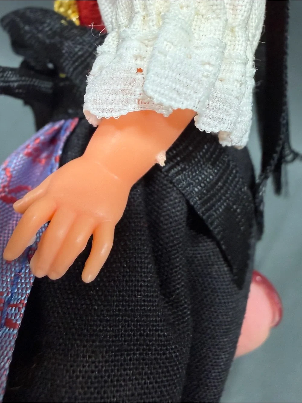 Mabo Souvenir Doll Traditional Bavarian Folk Costumed Allgau West Germany 6”